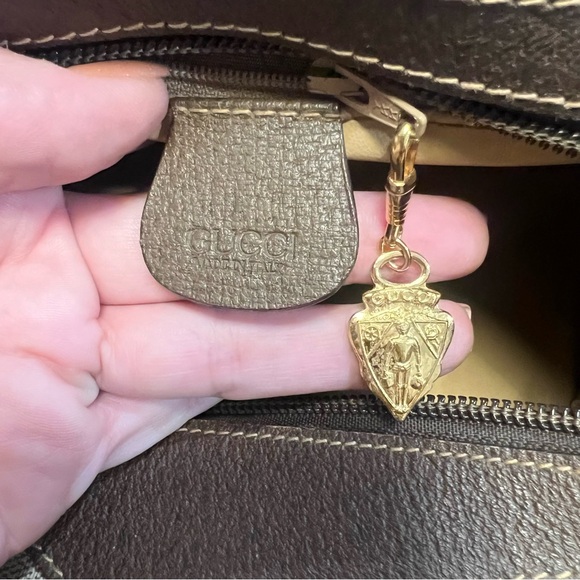 Vintage GUCCI Sherry Line Boston Bag - Picture 7 of 10